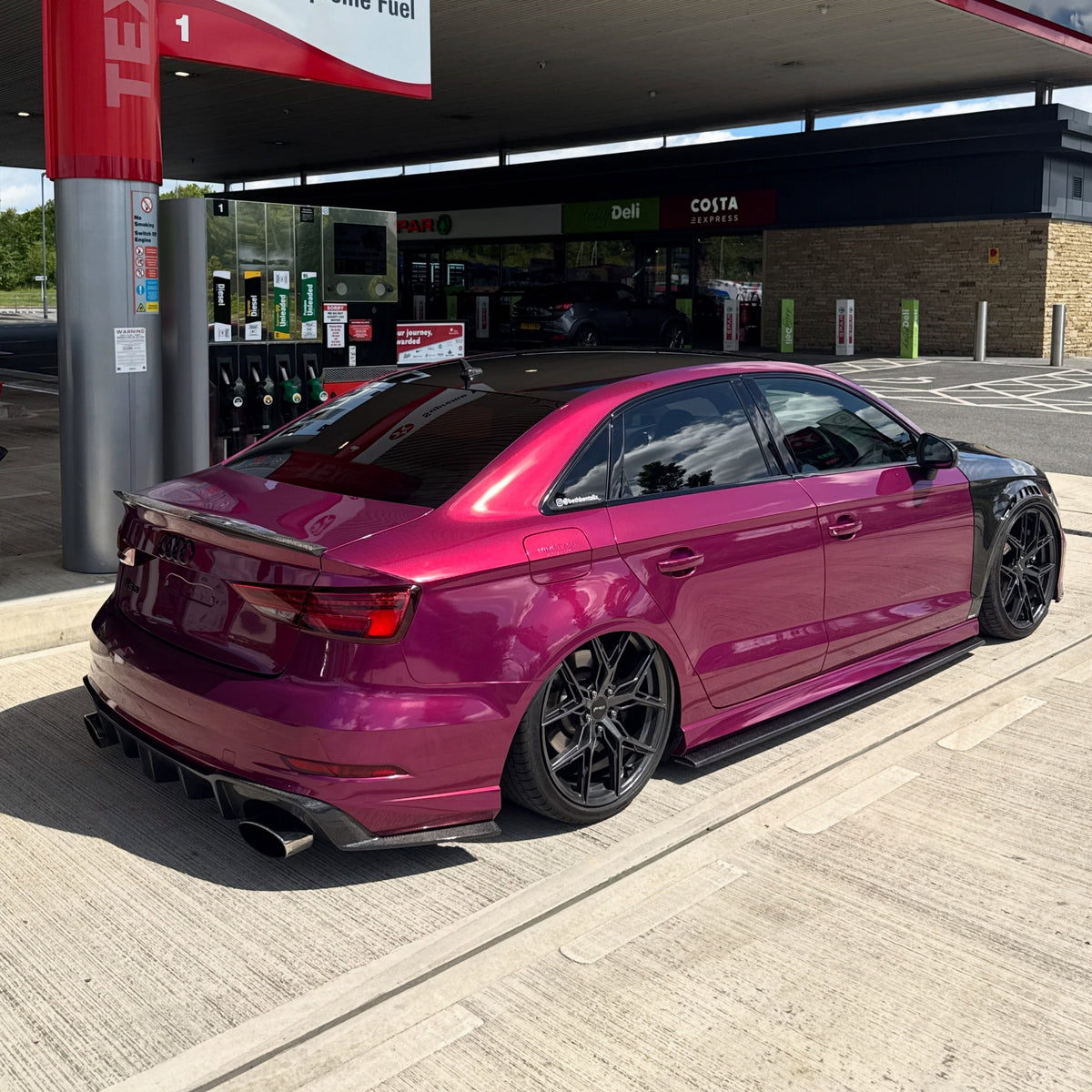 Glossy Metallic Rich Maroon Vinyl Wrap