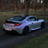 Toyota sports car with a color shifting opal vinyl wrap
