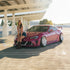 High Glossy Ruby Star Vinyl Wrap