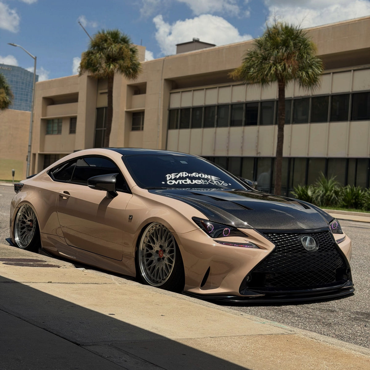 High Glossy Concord Buff Vinyl Wrap