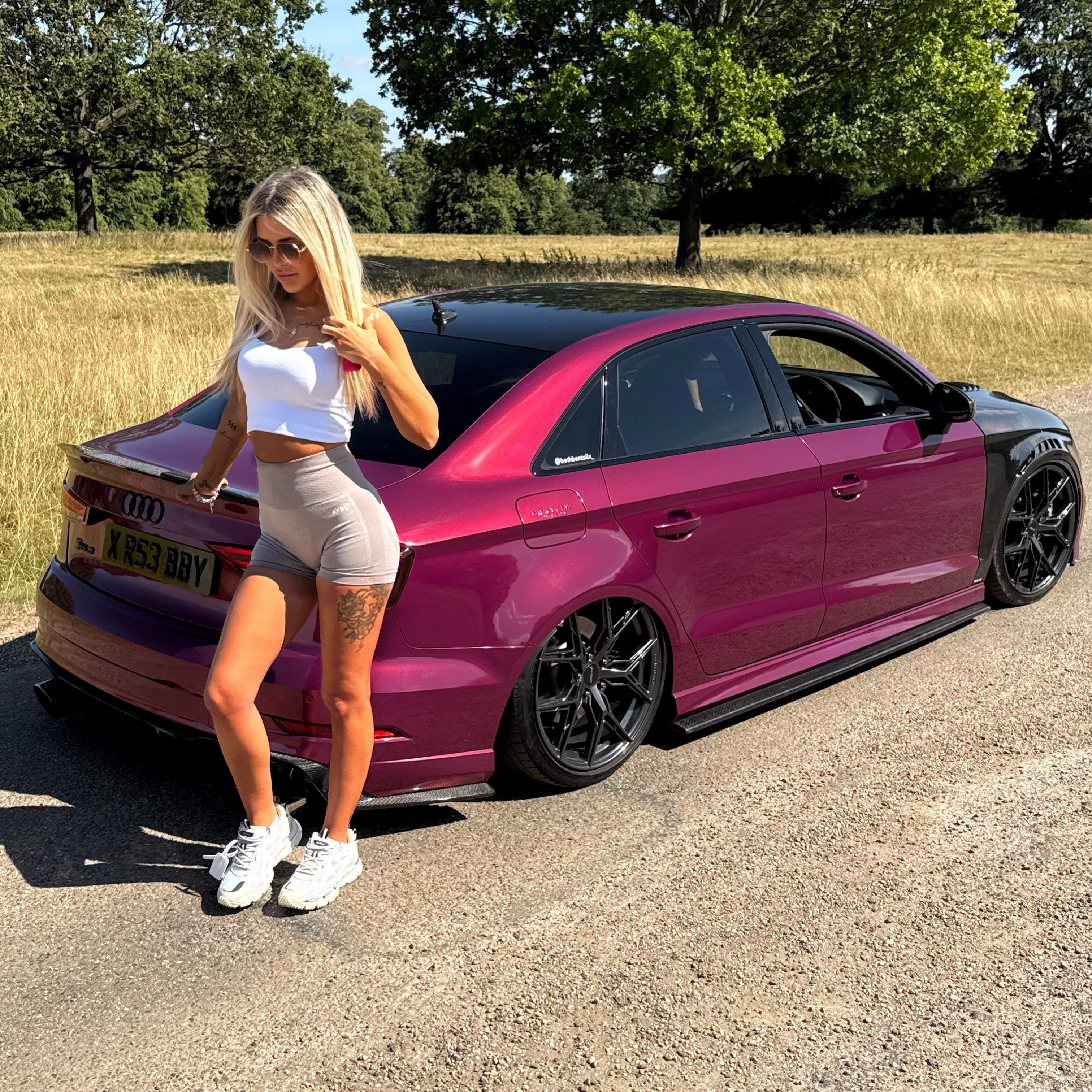 Glossy Metallic Rich Maroon Vinyl Wrap