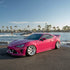 Toyota wrapped in High Glossy Ruby Star Vinyl Wrap
