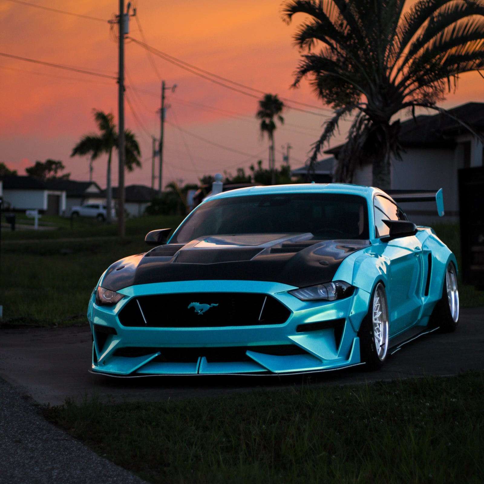 Candy Metallic Neon Ice Blue Vinyl Wrap