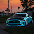 Candy Metallic Neon Ice Blue Vinyl Wrap