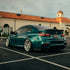 Glossy Metallic Deep Sea Green Vinyl Wrap BMW