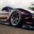 Glossy Metallic Plum Purple Vinyl Wrap