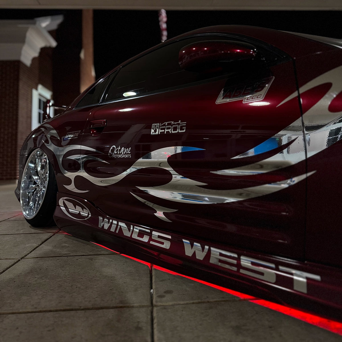 Glossy Metallic Rosewood Red Vinyl Wrap