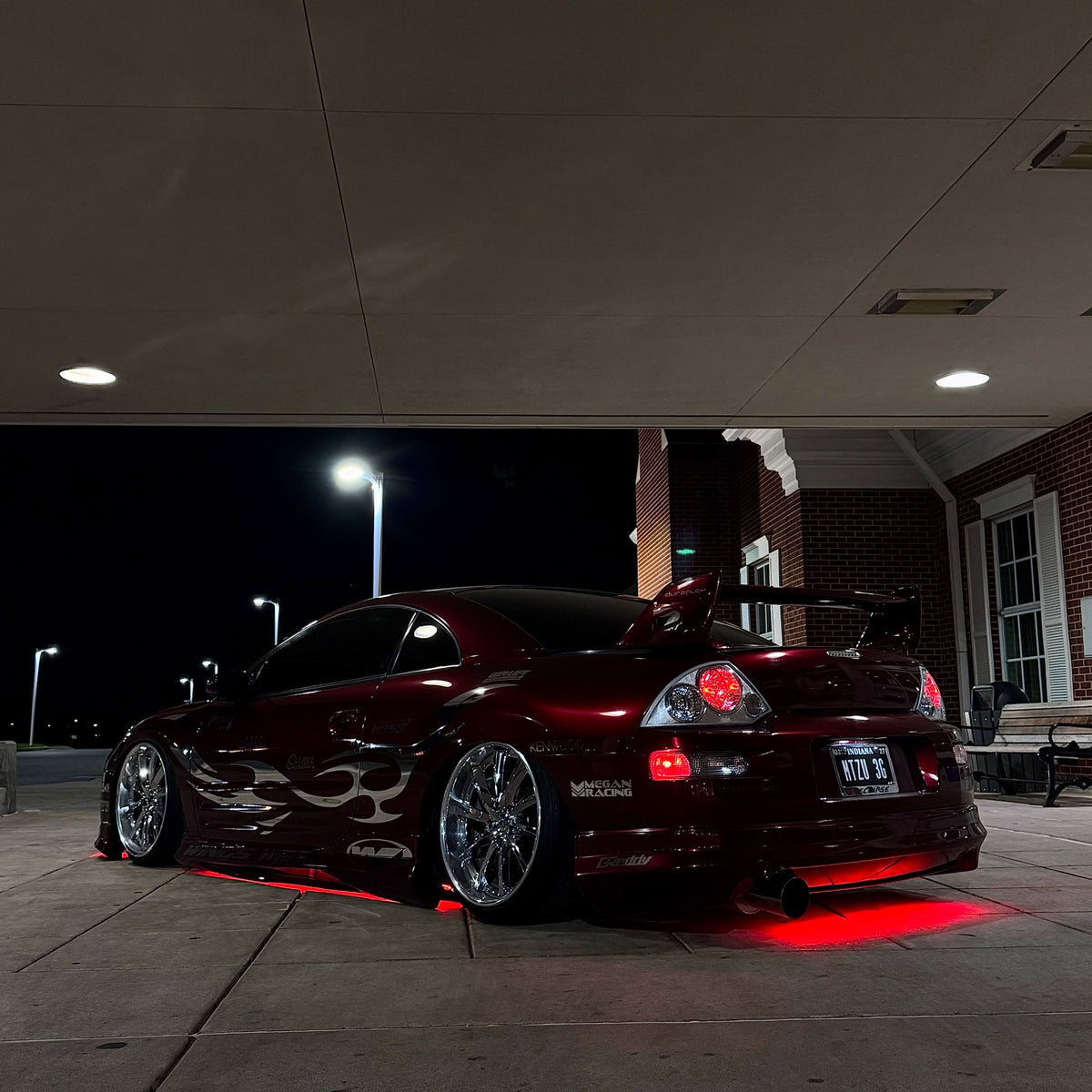 Glossy Metallic Rosewood Red Vinyl Wrap