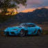 High Glossy Sky Blue Vinyl Wrap