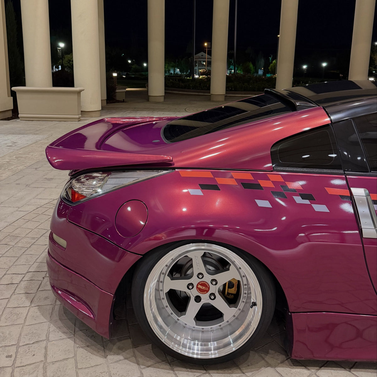 Glossy Metallic Rich Maroon Vinyl Wrap