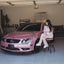 Glossy Metallic Passion Pink Vinyl Wrap