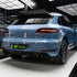 Super Glossy China Blue car wrap.