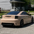 High Glossy Concord Buff car wrap.