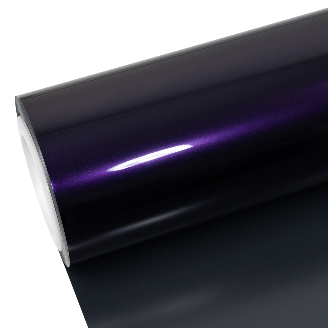 Glossy Metallic Midnight Purple Color PPF (Paint Protection Film)