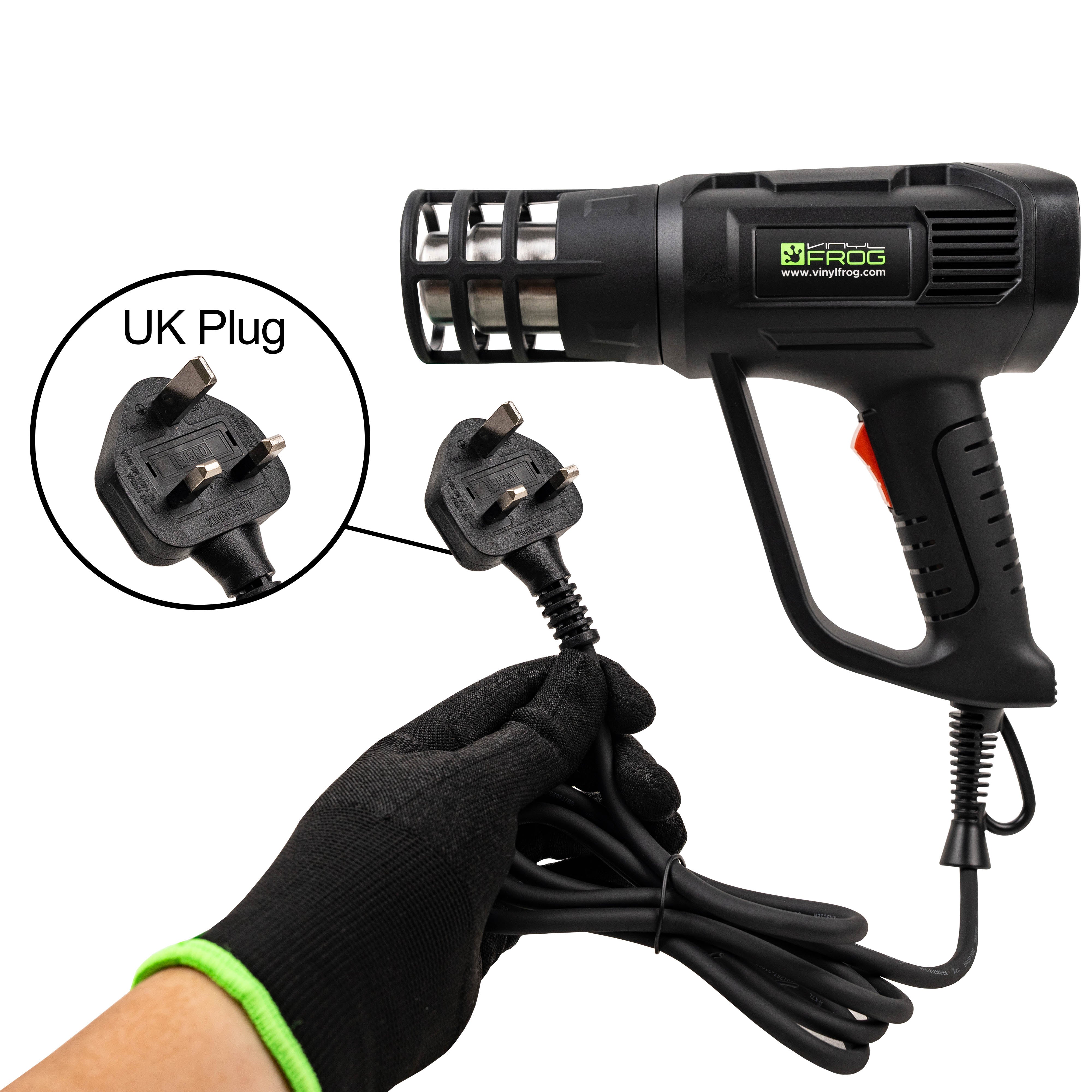 Vinylfrog Professional Heat Gun with Digital Display