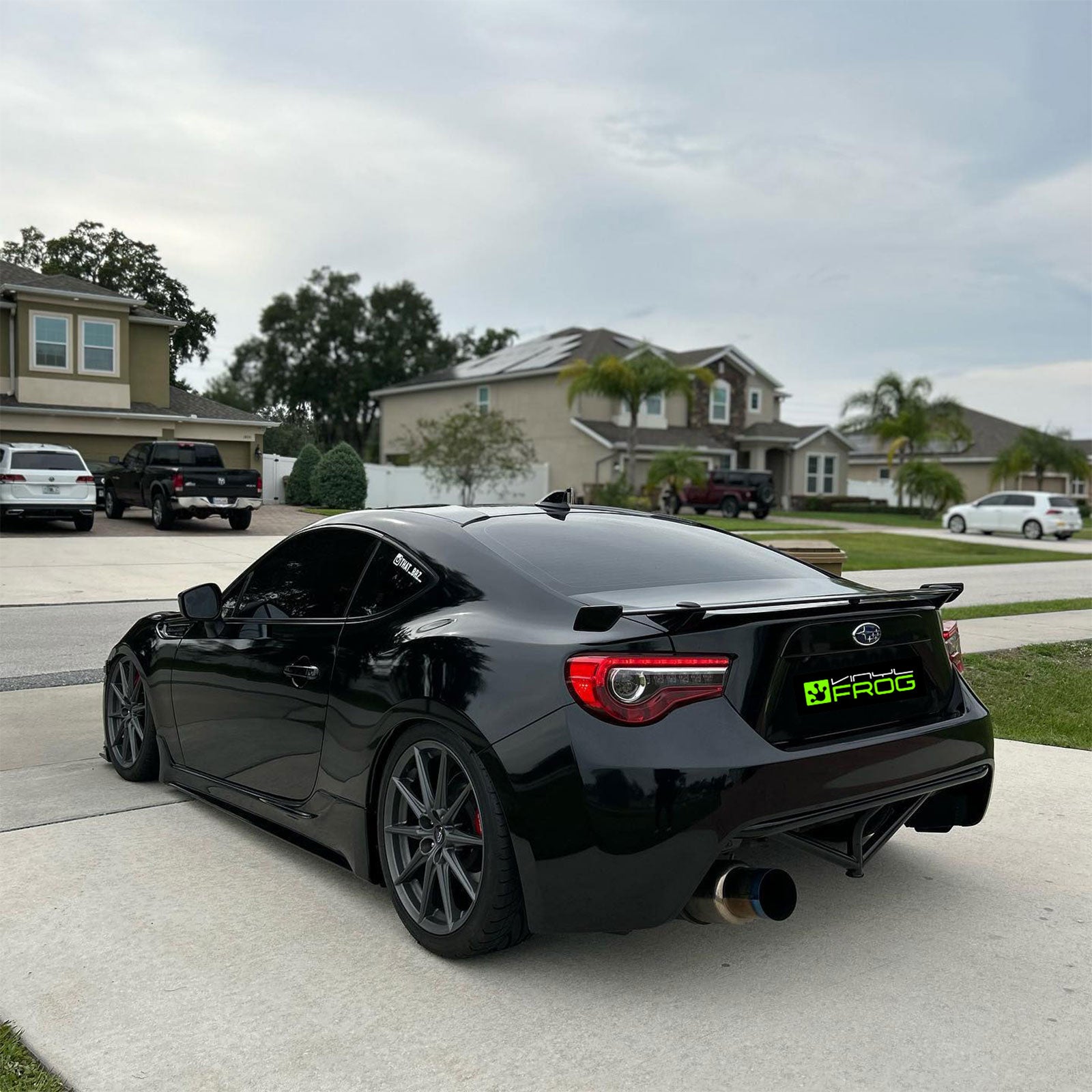 Gloss Black Subaru BRZ Paint Protection Film