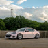 Candy Metallic Pink White Vinyl Wrap