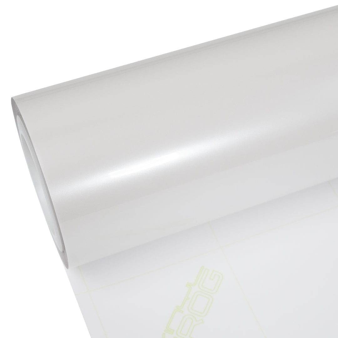 Glossy Pearl White Vinyl Wrap