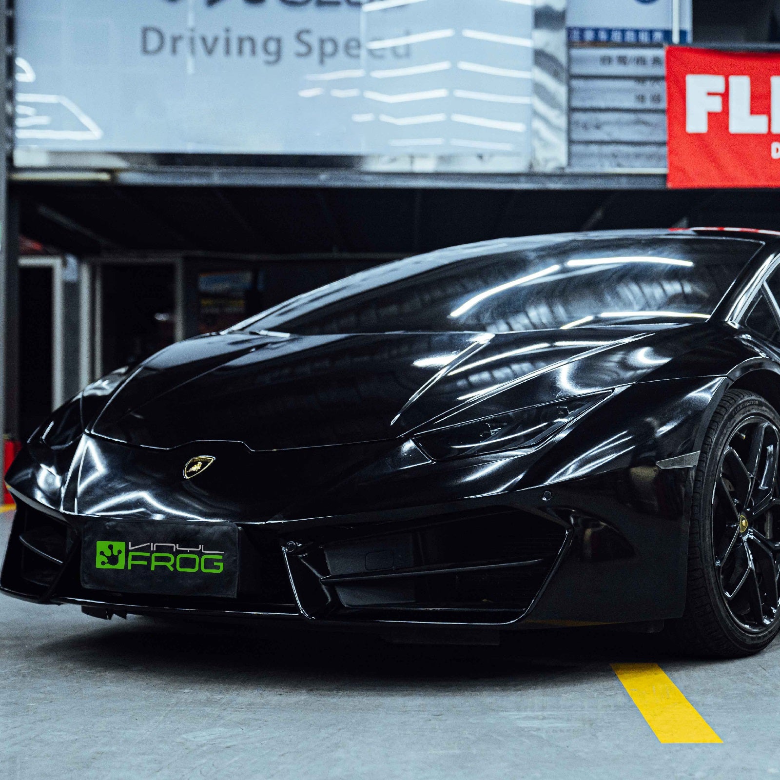 Glossy Metallic Metal Black Vinyl Wrap