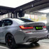 Glossy Metallic Bernina Gray Vinyl Wrap