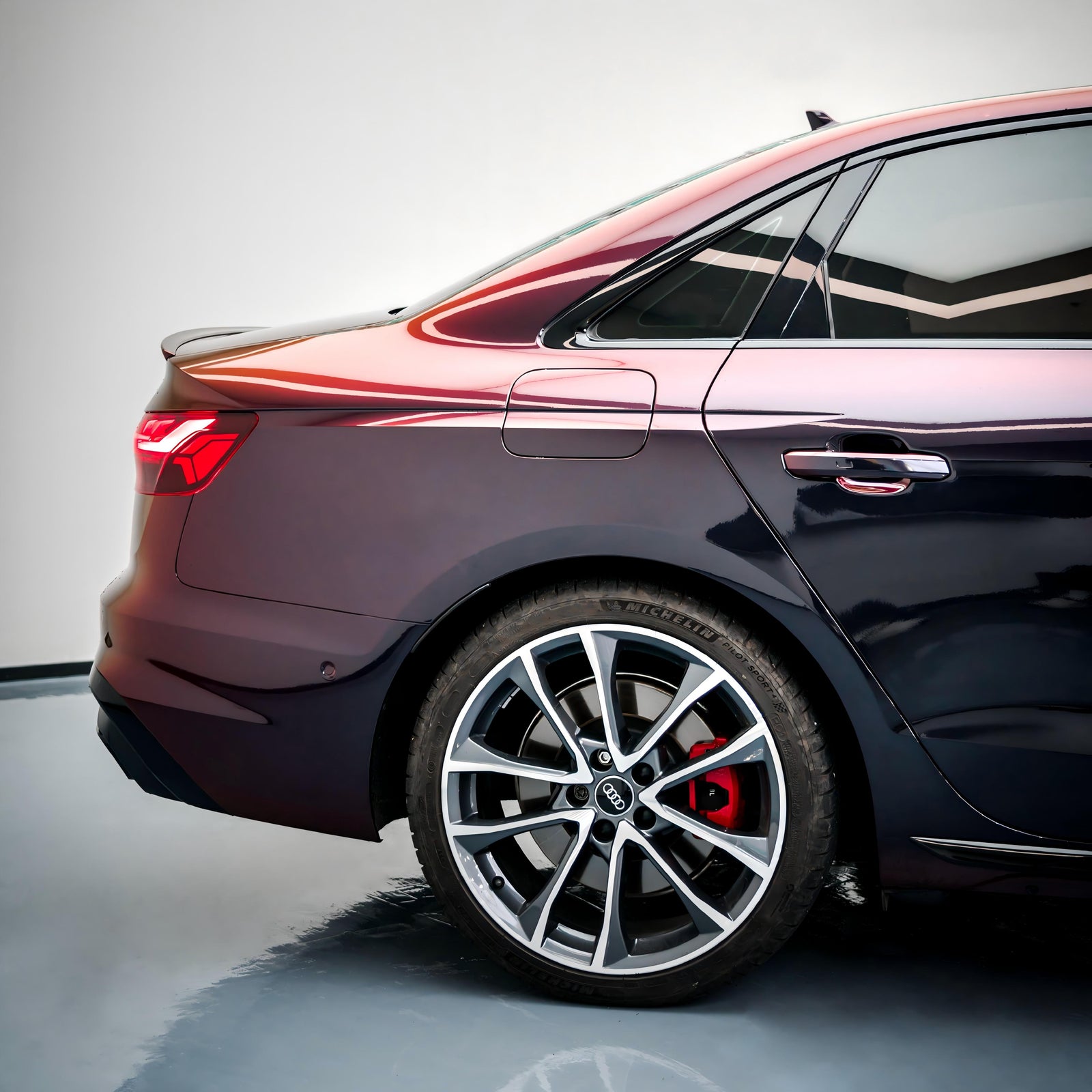 Black Red Color PPF (Wet Application)