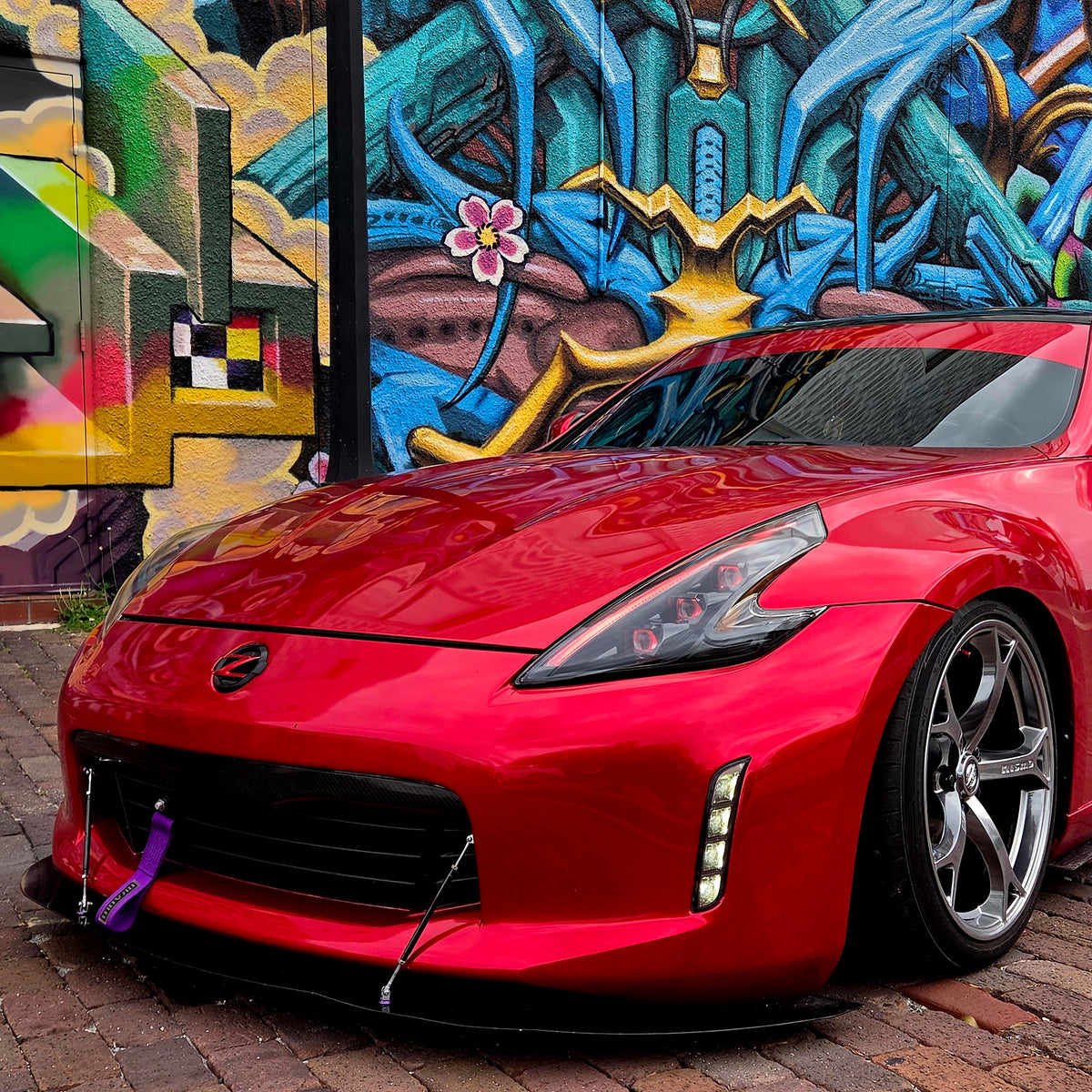 Glossy Metallic Vampire Red Vinyl Wrap