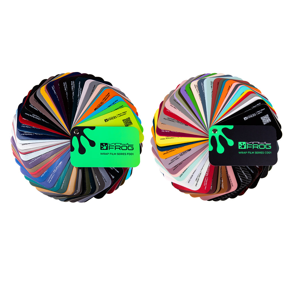 Color Sampler Kit Vinyl Sample Kits - Color Swatch – vinylfrog