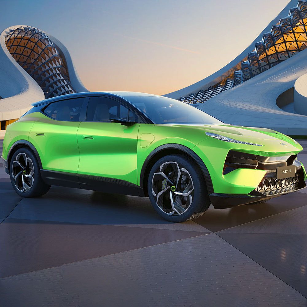 Neon Green Colored Paint Protection Film