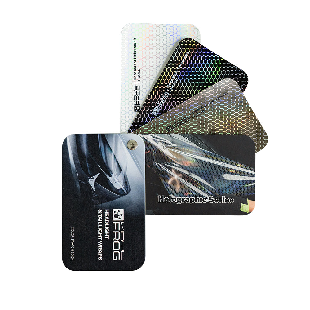 Automotive Light Wraps Color Swatch Book