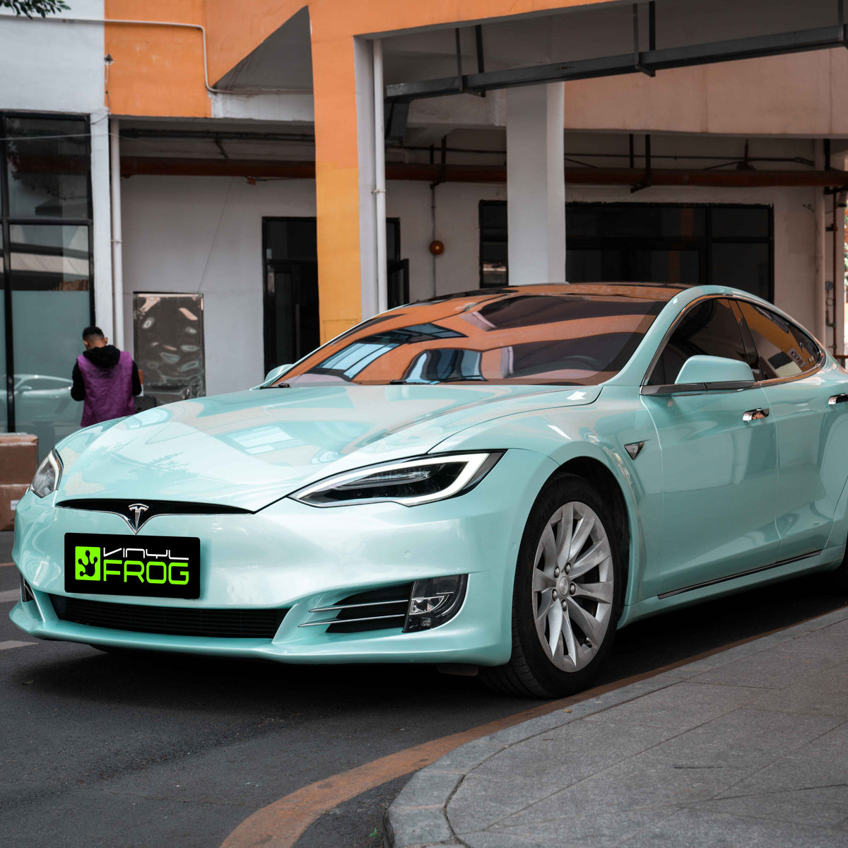 High Glossy Jade Green Vinyl Wrap