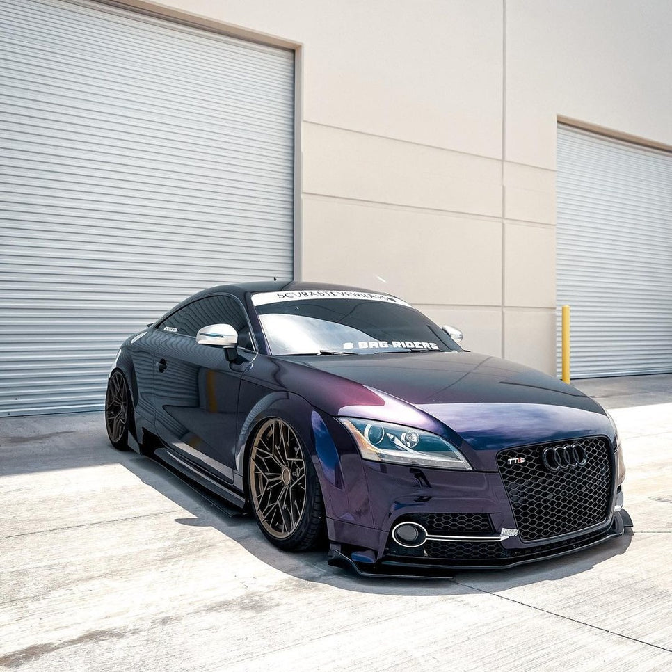 Glossy Metallic Midnight Purple Vinyl Wrap