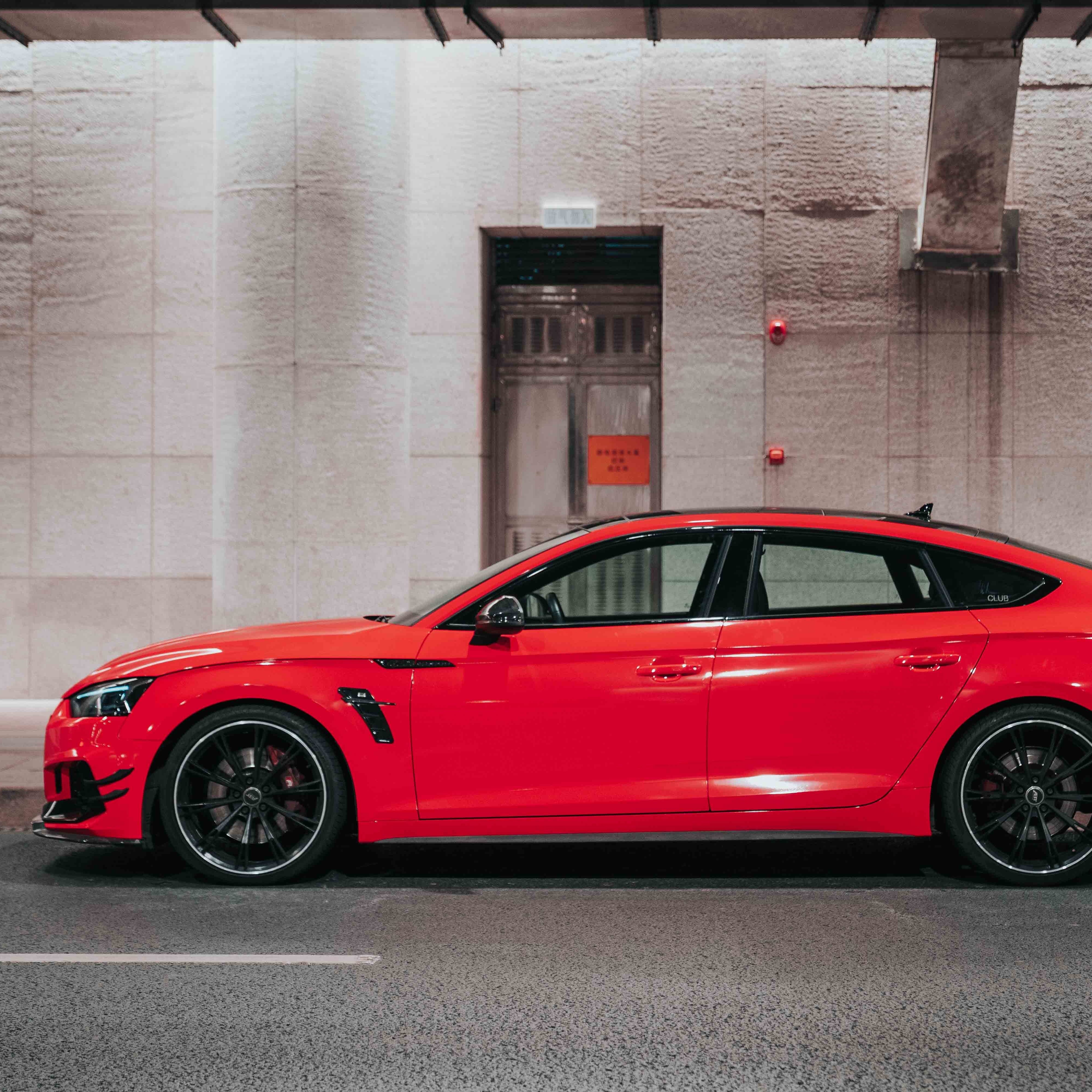 High Glossy Apex Red Vinyl Wrap