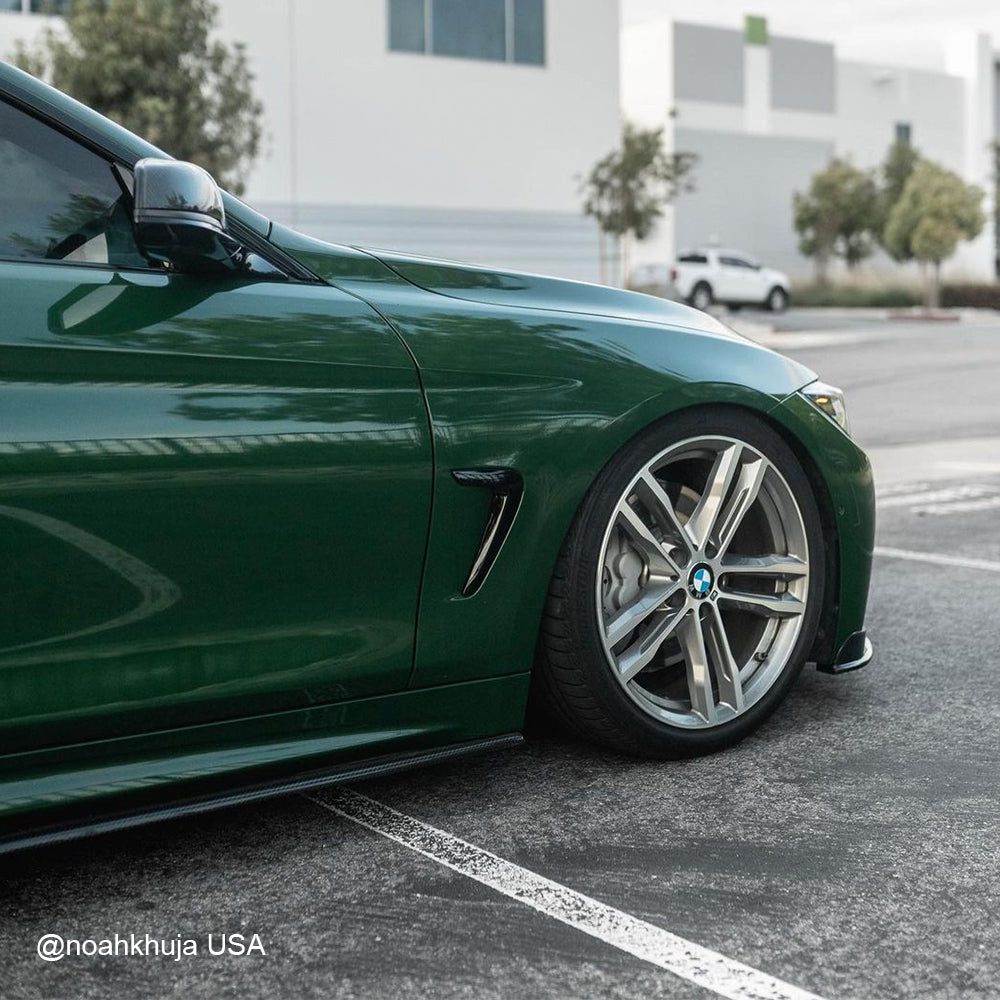 High Glossy Vintage Racing Green Vinyl Wrap