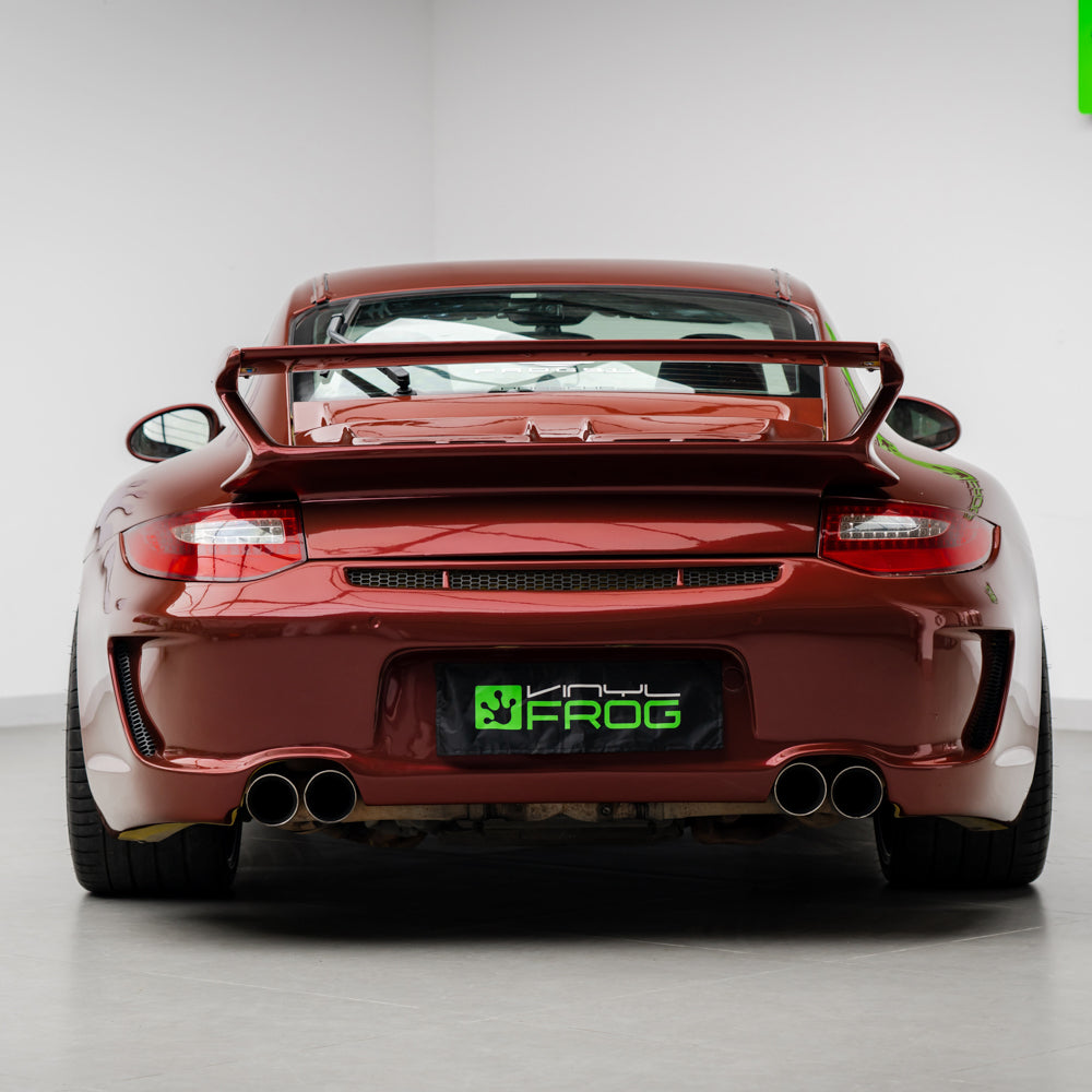 Glossy Metallic Cherry Red Vinyl Wrap