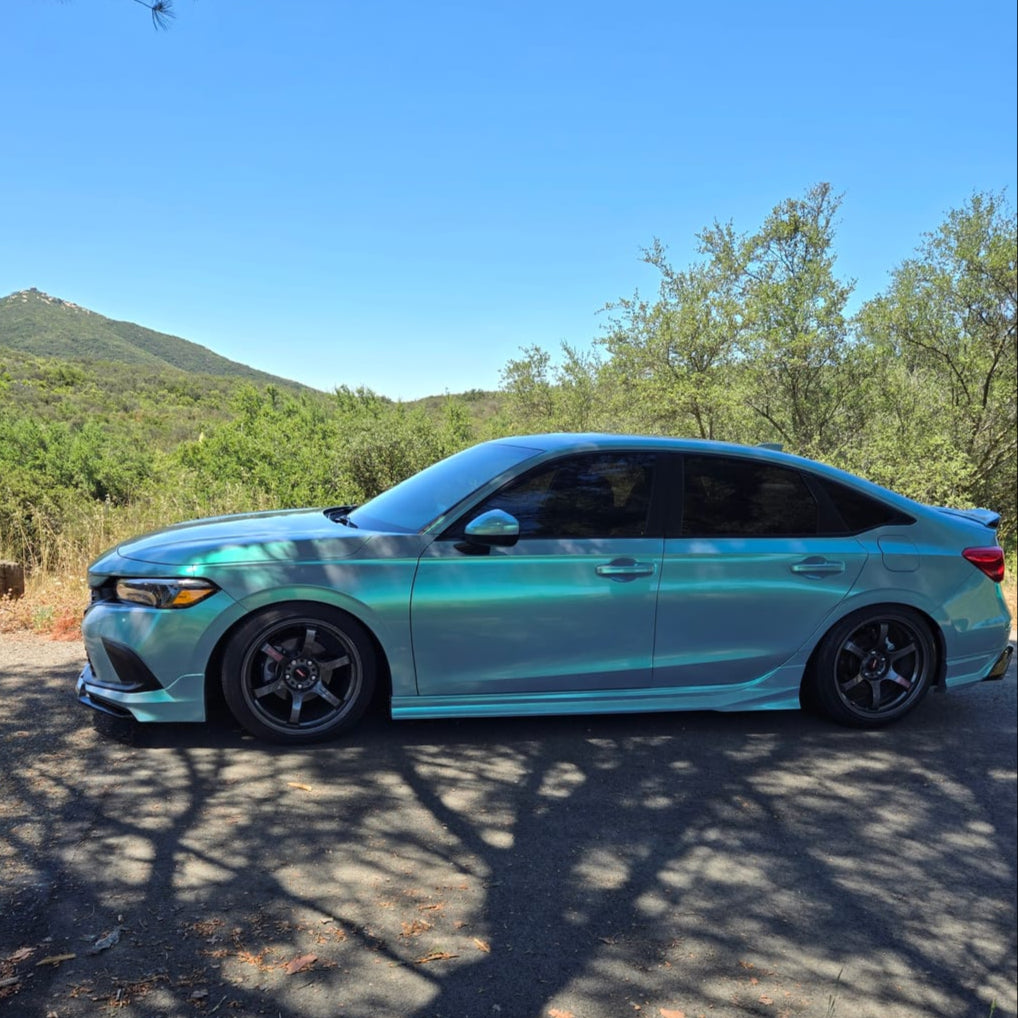 Candy Metallic Magic Gray Green Vinyl Wrap