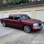 Satin Chrome Chocolate Cosmos Red Vinyl Wrap
