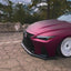 Satin Chrome Chocolate Cosmos Red Vinyl Wrap