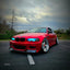 Glossy Metallic Vampire Red Vinyl Wrap