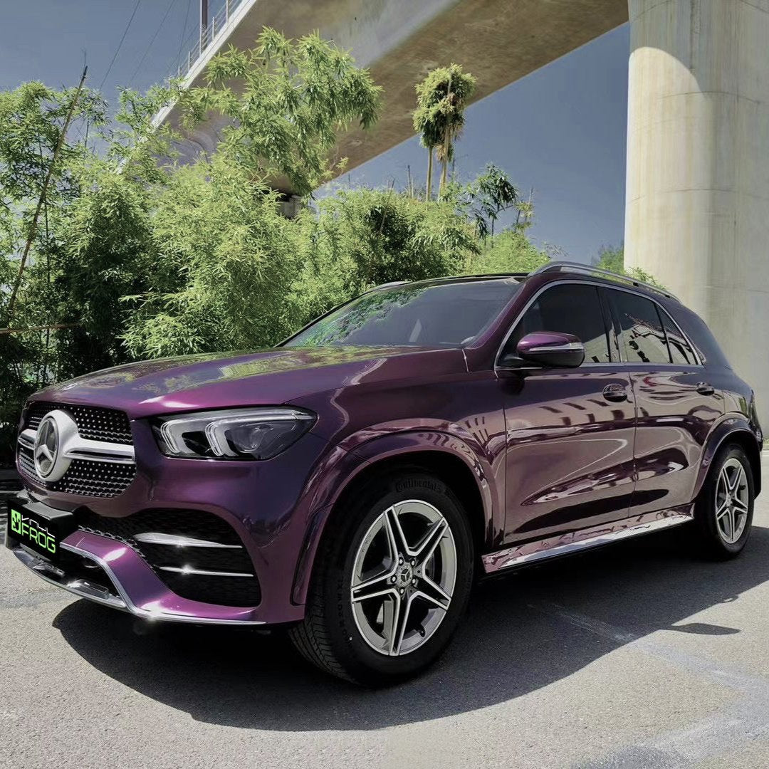 Glossy Metallic Victoria Violet Vinyl Wrap