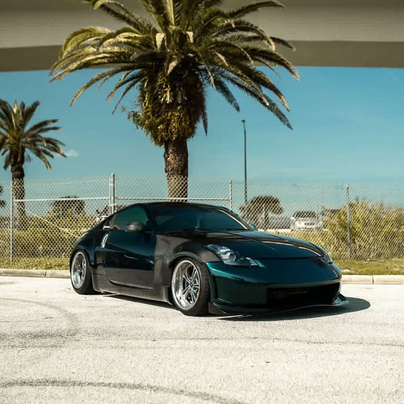 Glossy Metallic British Racing Green Vinyl Wrap