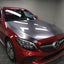Glossy Metallic Cadet Gray Vinyl Wrap
