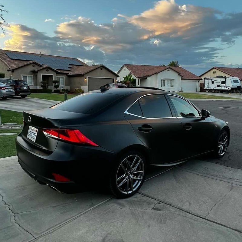 Matte Black Vinyl Wrap