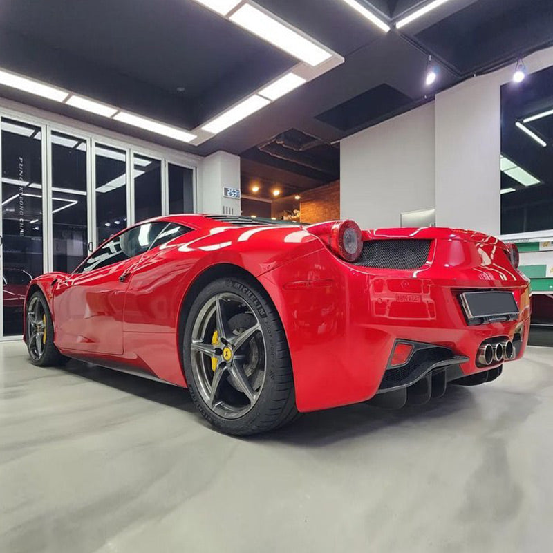 High Glossy Ferrari Red Vinyl Wrap – vinylfrog