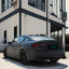 Brushed Metallic Gray Vinyl Car Wrap.