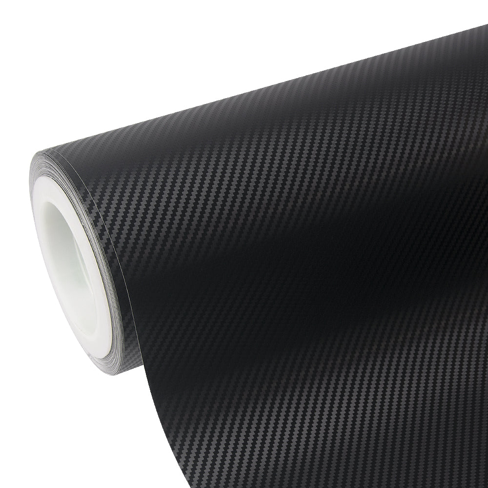 Weave Black Carbon Fiber Vinyl Wrap