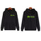 Vinylfrog Full Sleeve Black Hoodie