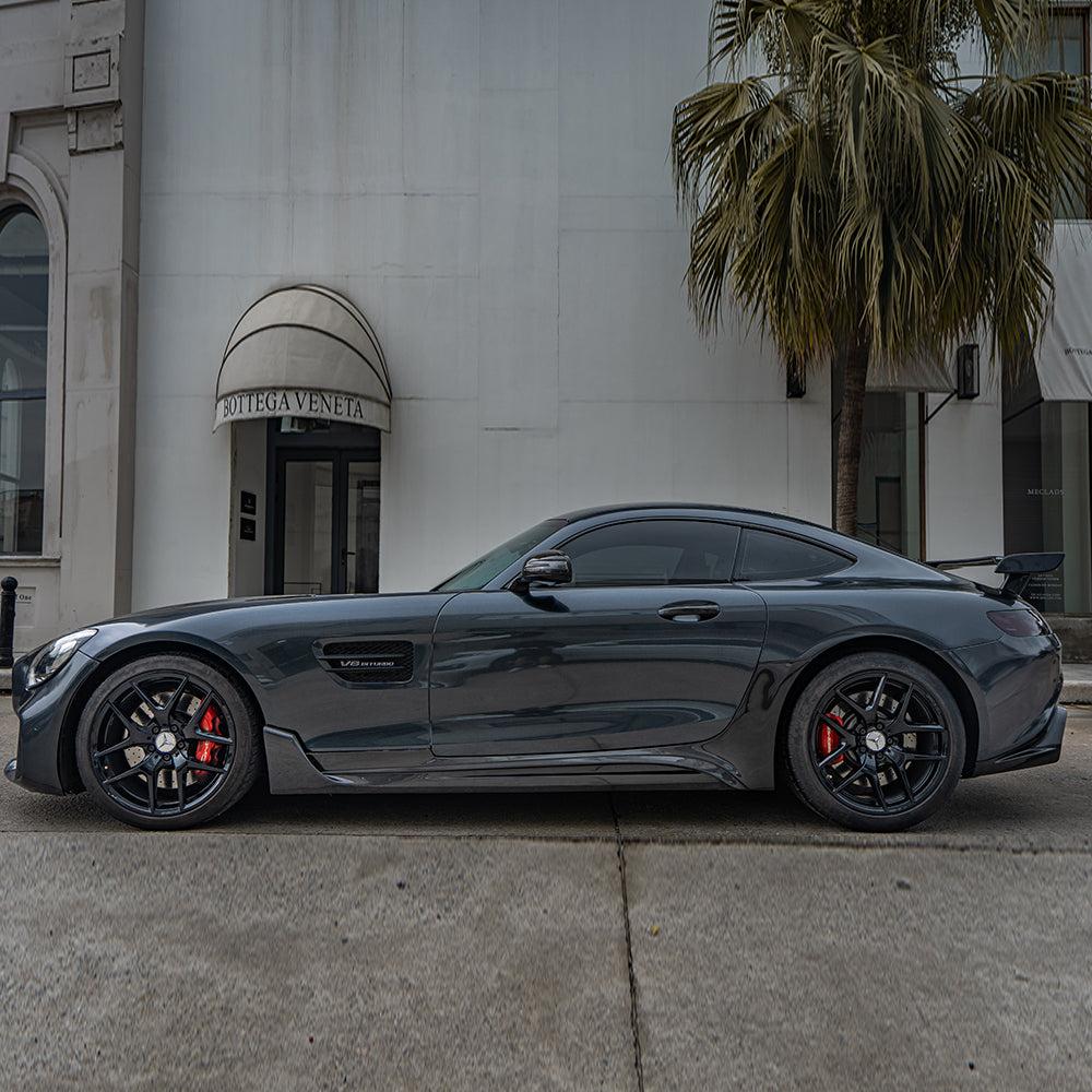 Glitter Metallic Diamond Black Vinyl Wrap.