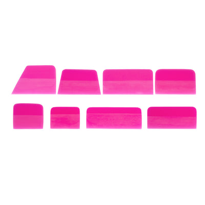 Pink PPF Squeegee Set for Car Vinyl Paint Film Installation