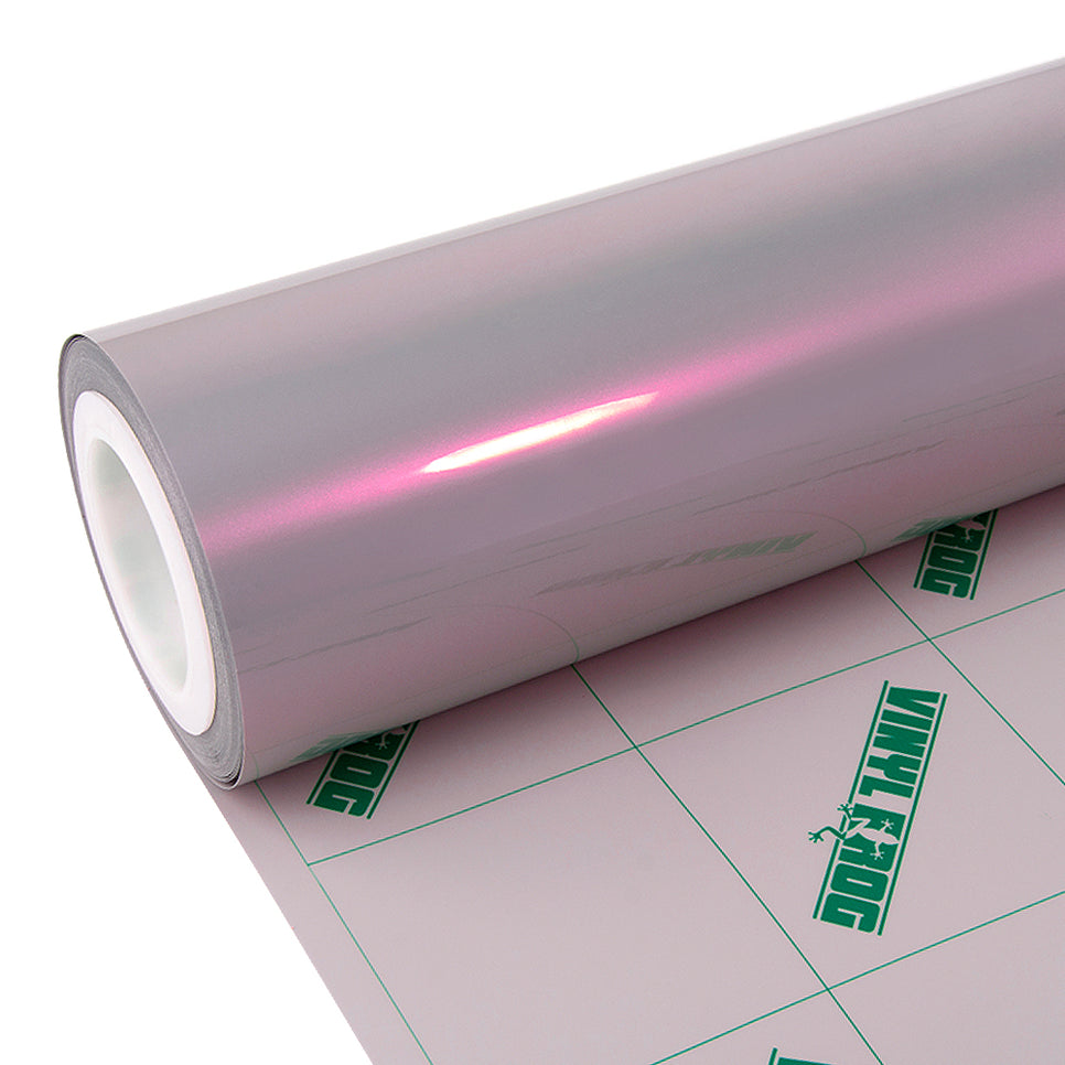 Candy Metallic Gray Pink Vinyl Wrap.