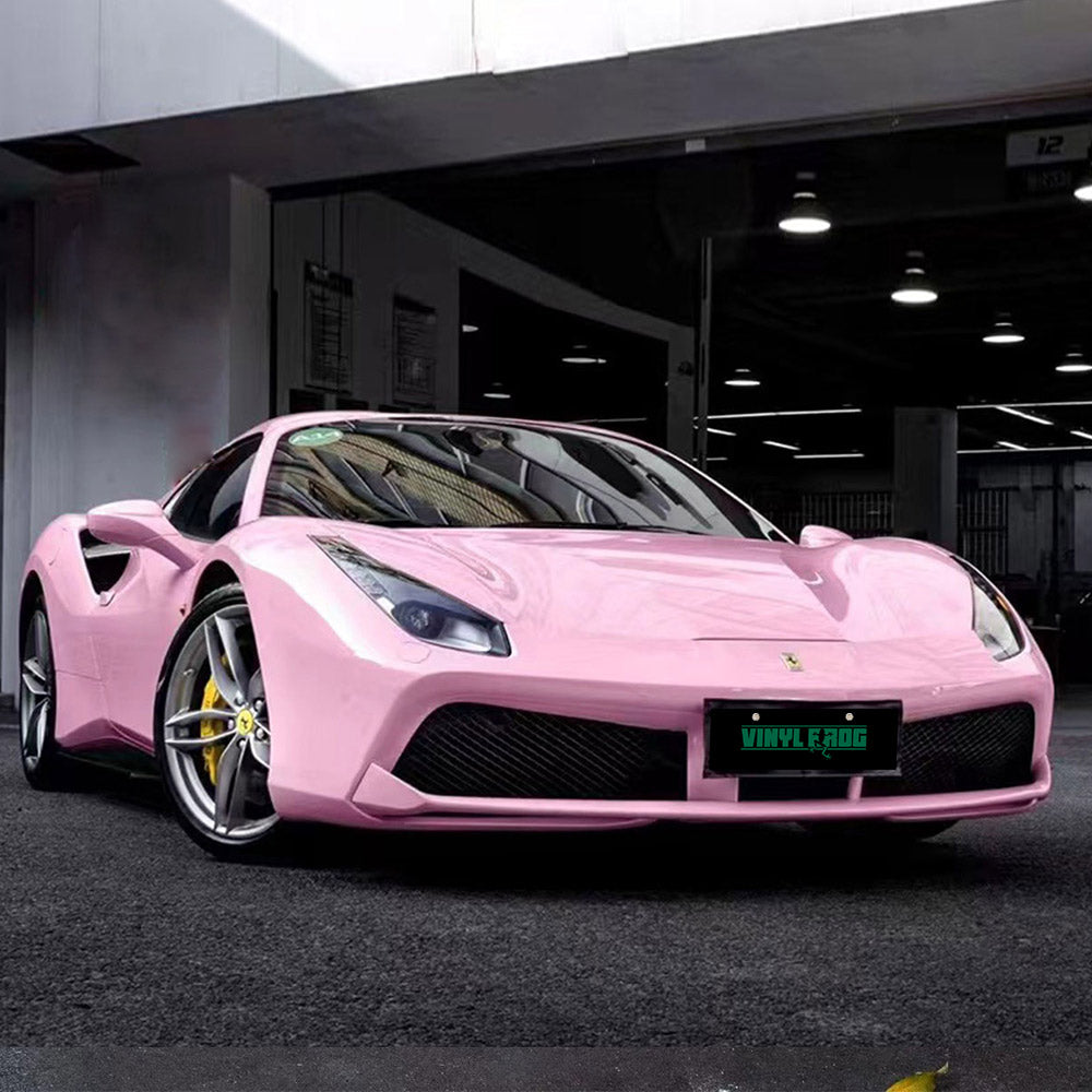 High Glossy Baby Pink Vinyl Wrap